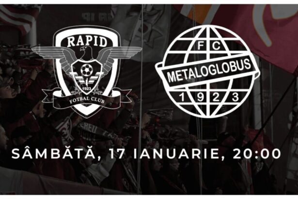SuperLiga: Rapid vs Metaloglobus – Pas de defilare pentru giuleşteni