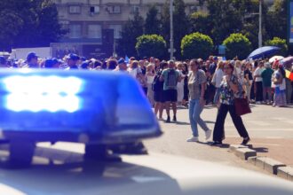 Protest în Piața Victoriei. Sindicaliștii din MApN și MAI contestă majorarea vârstei de pensionare