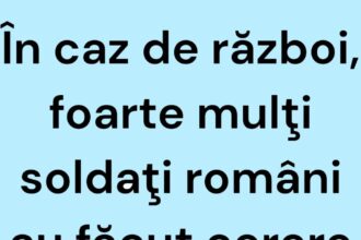 BANCUL ZILEI | În caz de război