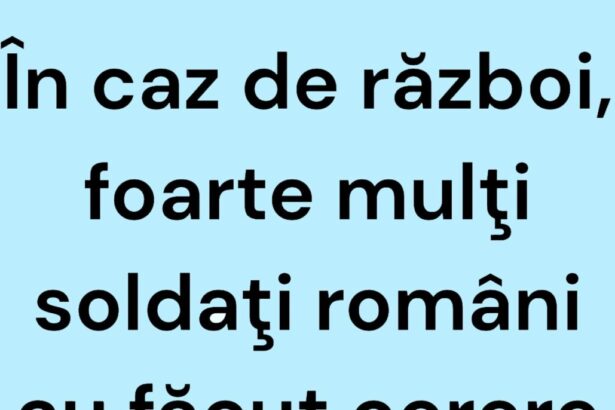 BANCUL ZILEI | În caz de război