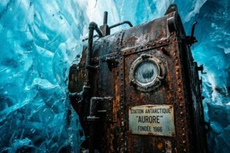 O stație belgiană din 1967 zace intactă sub gheața Antarcticii, iar topirea ei amenință ecosistemul