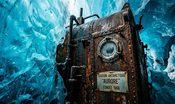 O stație belgiană din 1967 zace intactă sub gheața Antarcticii, iar topirea ei amenință ecosistemul