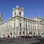 Clădirea guvernamentală de pe Great George Street din Londra, unde lucrează HMRC