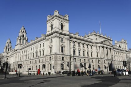 Clădirea guvernamentală de pe Great George Street din Londra, unde lucrează HMRC