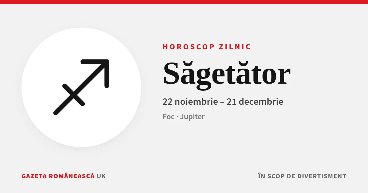 Simbolul zodiei Horoscop Săgetător – horoscop zilnic Gazeta Românească