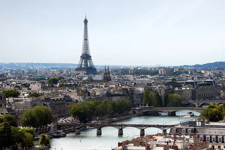 Turnul Eiffel și Sena, Paris