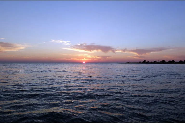 Apus de soare în Golful Persic