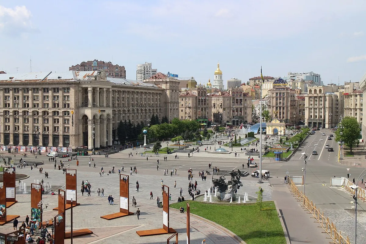 Piața Independenței (Maidan) din Kiev