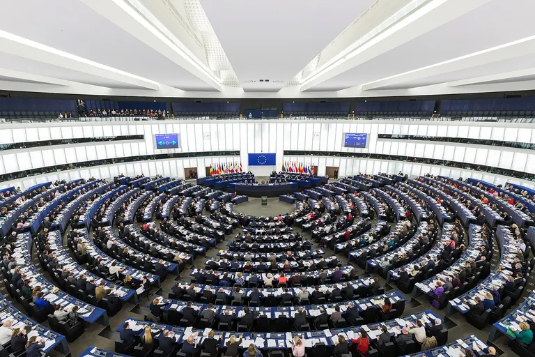 Hemiciclul Parlamentului European de la Strasbourg